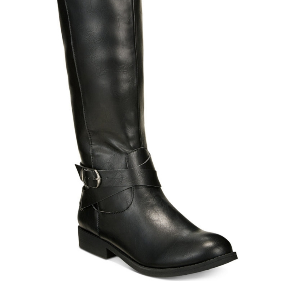 NEW IN BOX BLACK Style & Co Riding boots